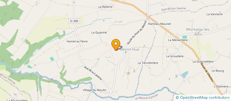 localisation de l'entreprise MONSIEUR BERNARD HEBERT à GAVRAY-SUR-SIENNE