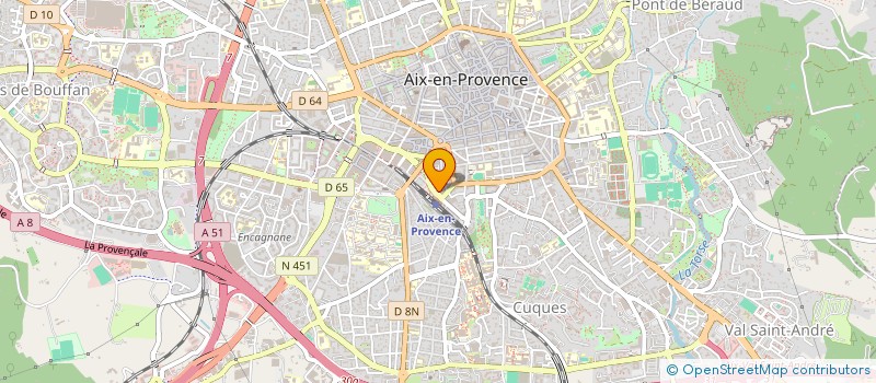 localisation de l'entreprise MONSIEUR BERNARD HEBERT à AIX-EN-PROVENCE