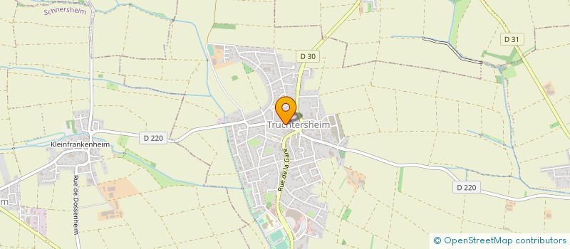 localisation de l'entreprise MONSIEUR BERNARD HEITZ à TRUCHTERSHEIM