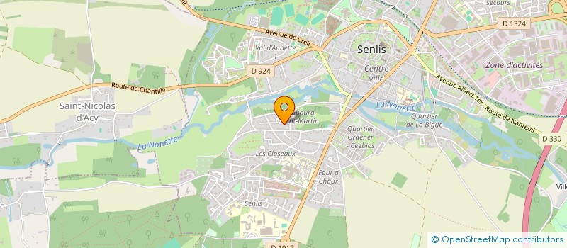 localisation de l'entreprise MONSIEUR BERNARD HELIX  PARIS