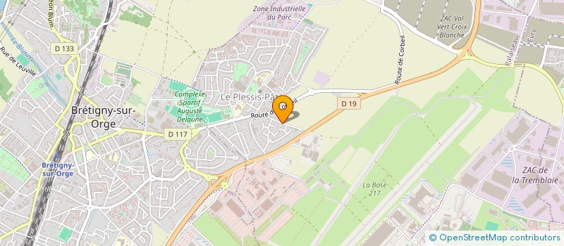 localisation de l'entreprise MONSIEUR BERNARD HENEAUX  LE PLESSIS-PATE