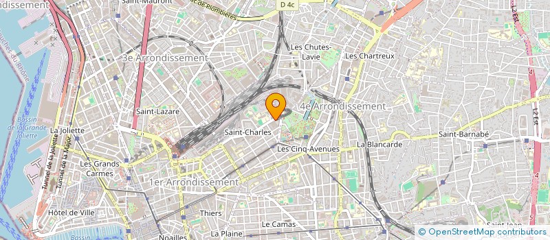 localisation de l'entreprise MONSIEUR BERNARD HENRI MICHEL JULIEN à MARSEILLE