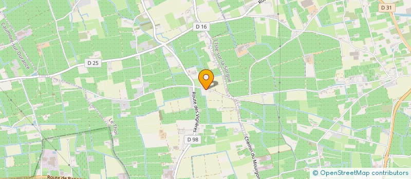 localisation de l'entreprise MONSIEUR BERNARD HENRIET-TSCHUSCHKE  LE THOR