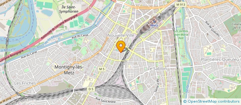 localisation de l'entreprise MONSIEUR BERNARD HERBER  METZ