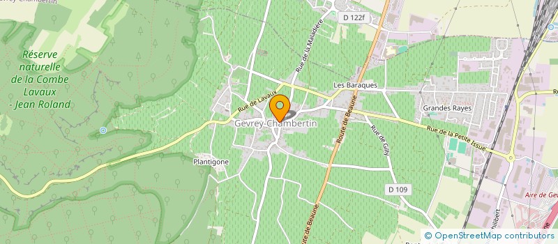 localisation de l'entreprise MONSIEUR BERNARD HERESZTYN à GEVREY-CHAMBERTIN