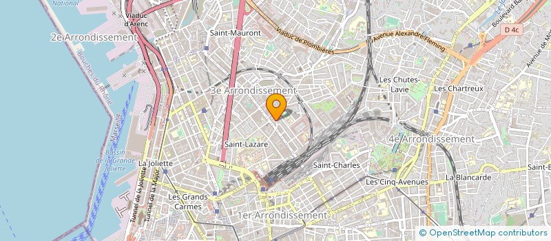localisation de l'entreprise MONSIEUR BERNARD HERNANDEZ à MARSEILLE