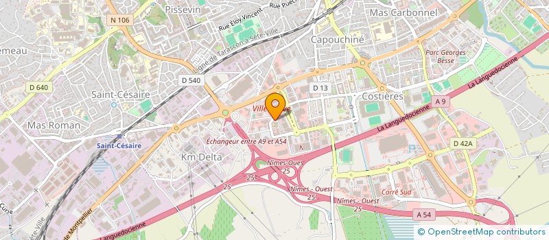localisation de l'entreprise MONSIEUR BERNARD HIJAZI à NIMES