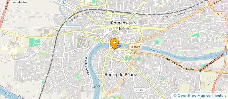 localisation de l'entreprise MONSIEUR BERNARD HILT à BOURG-DE-PEAGE
