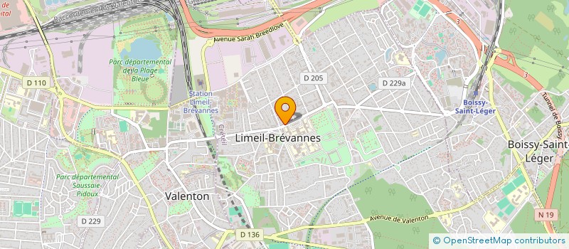localisation de l'entreprise MONSIEUR BERNARD HOANG à LIMEIL-BREVANNES