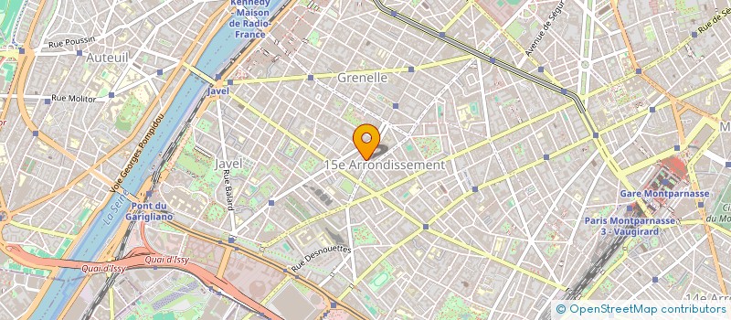 localisation de l'entreprise MONSIEUR BERNARD HOCQUET  PARIS