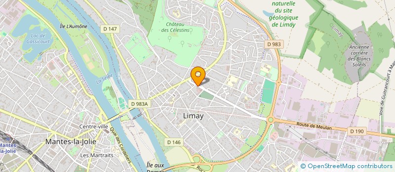 localisation de l'entreprise MONSIEUR BERNARD HOFFMANN  LIMAY