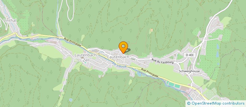 localisation de l'entreprise MONSIEUR BERNARD HORLAY  LAUTENBACH