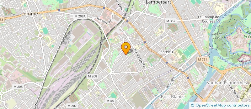 localisation de l'entreprise MONSIEUR BERNARD HOUY à LILLE