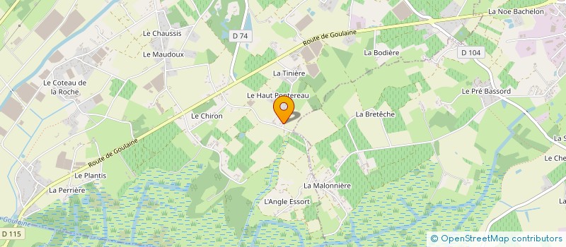 localisation de l'entreprise MONSIEUR BERNARD HURET à SAINT-JULIEN-DE-CONCELLES