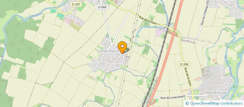 localisation de l'entreprise MONSIEUR BERNARD HURSTEL  LIMERSHEIM