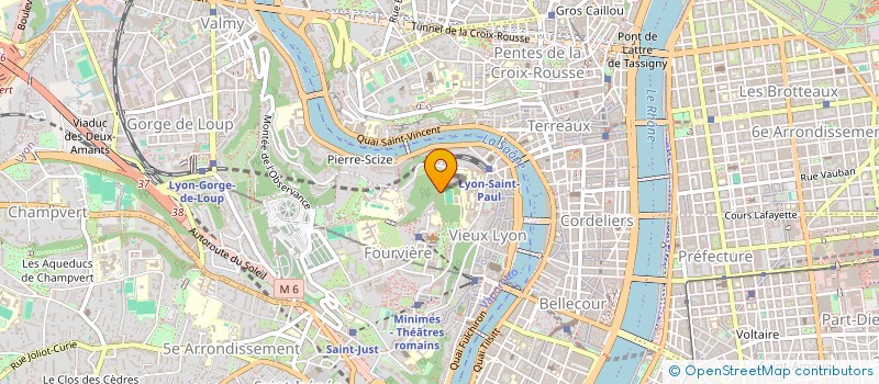 localisation de l'entreprise MONSIEUR BERNARD HUSSON à LYON