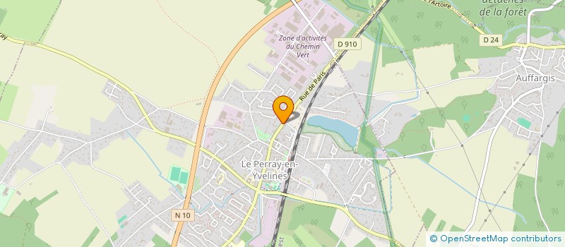 localisation de l'entreprise MONSIEUR BERNARD HUTPIN à LE PERRAY-EN-YVELINES