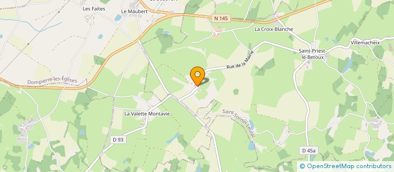localisation de l'entreprise MONSIEUR BERNARD HYVONNET à SAINT-SORNIN-LEULAC