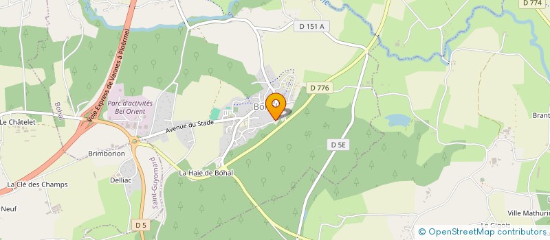 localisation de l'entreprise MONSIEUR BERNARD JACOB à BOHAL