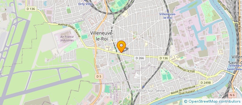 localisation de l'entreprise MONSIEUR BERNARD JACOB  VILLENEUVE-LE-ROI