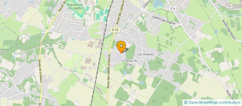 localisation de l'entreprise MONSIEUR BERNARD JACQUES à CHALLANS