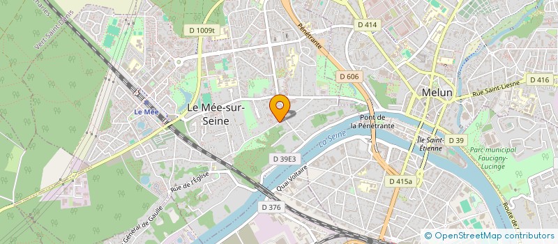 localisation de l'entreprise MONSIEUR BERNARD JACQUIER  LE MEE-SUR-SEINE