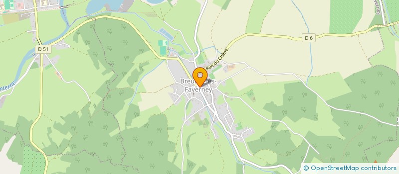 localisation de l'entreprise MONSIEUR BERNARD JACQUOT  SAINT-REMY-EN-COMTE