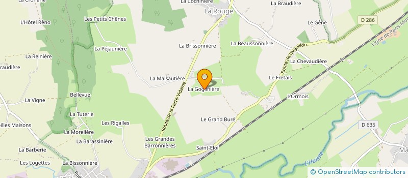 localisation de l'entreprise MONSIEUR BERNARD JAMOIS à VAL-AU-PERCHE