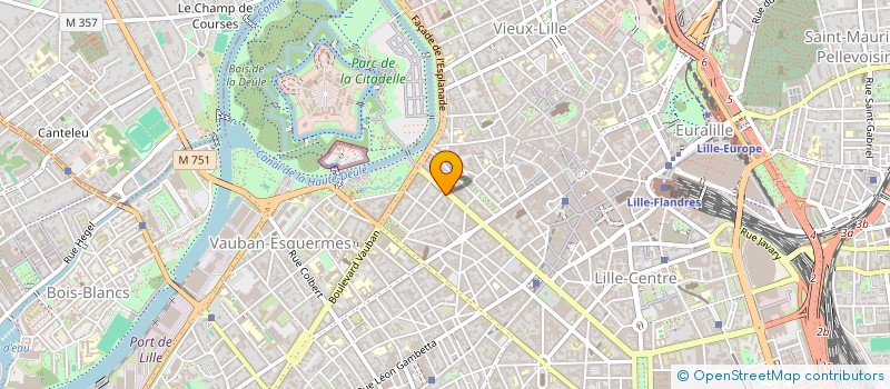 localisation de l'entreprise MONSIEUR BERNARD JARRAULT à LILLE