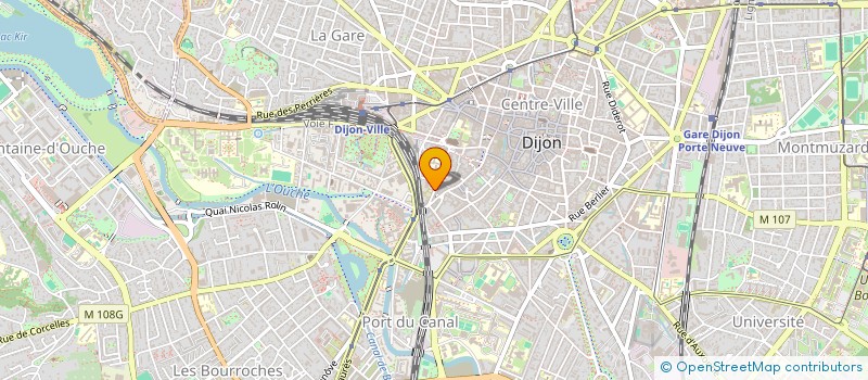 localisation de l'entreprise MONSIEUR BERNARD JAUGEY  DIJON