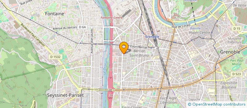 localisation de l'entreprise MONSIEUR BERNARD JAY à GRENOBLE