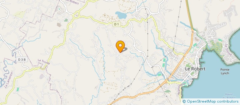 localisation de l'entreprise MONSIEUR BERNARD JEAN-ELIE  LE ROBERT