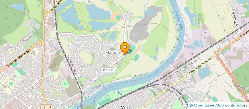 localisation de l'entreprise MONSIEUR BERNARD JEAN LOUIS HAMANN  MANOM