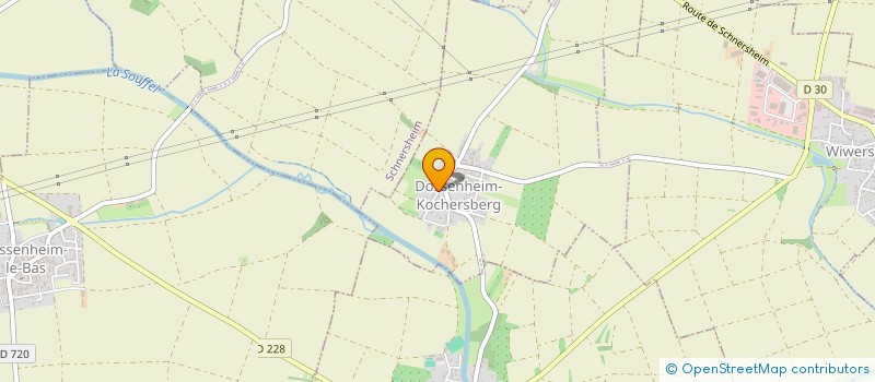 localisation de l'entreprise MONSIEUR BERNARD JEANBLANC à DOSSENHEIM-KOCHERSBERG