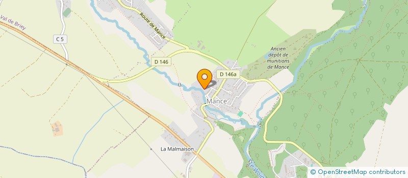 localisation de l'entreprise MONSIEUR BERNARD JEANJEAN  VAL DE BRIEY