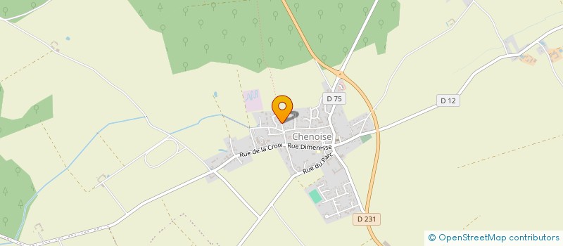 localisation de l'entreprise MONSIEUR BERNARD JEGO  CHENOISE-CUCHARMOY