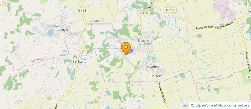 localisation de l'entreprise MONSIEUR BERNARD JIOUNANDAN  LE MOULE