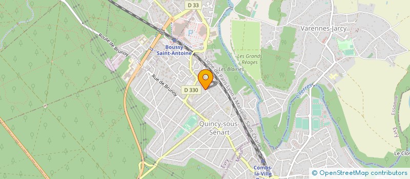 localisation de l'entreprise MONSIEUR BERNARD JOISSEAUX  QUINCY-SOUS-SENART