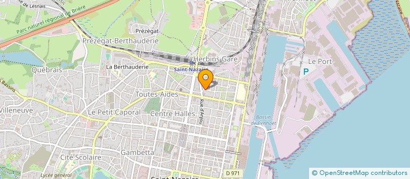localisation de l'entreprise MONSIEUR BERNARD JONCOUR  SAINT-NAZAIRE