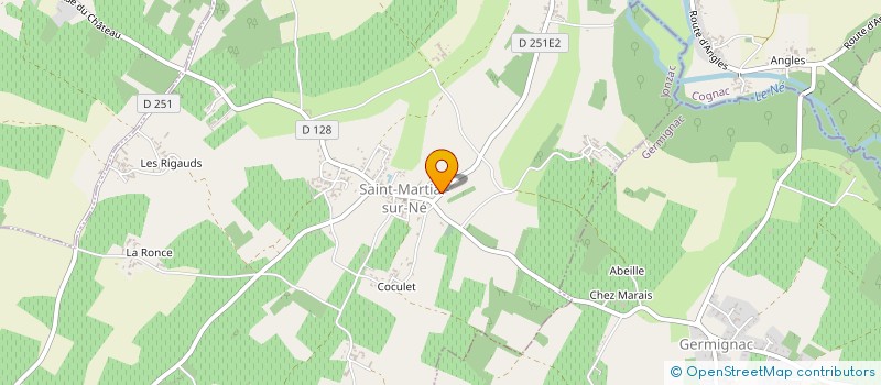 localisation de l'entreprise MONSIEUR BERNARD JOSSAND à SAINT-MARTIAL-SUR-NE