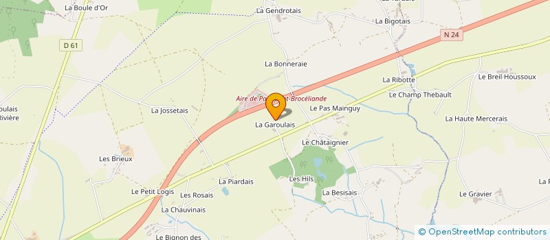 localisation de l'entreprise MONSIEUR BERNARD JOUBREL à MAXENT