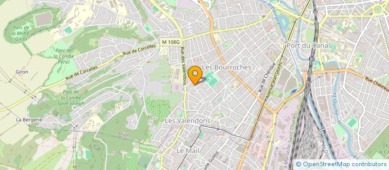 localisation de l'entreprise MONSIEUR BERNARD KAISER à DIJON
