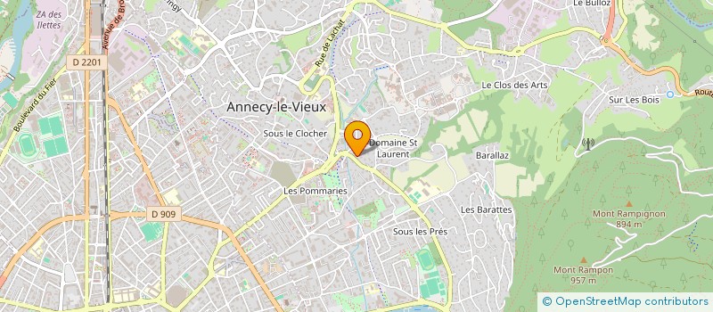 localisation de l'entreprise MONSIEUR BERNARD KHALIL à ANNECY