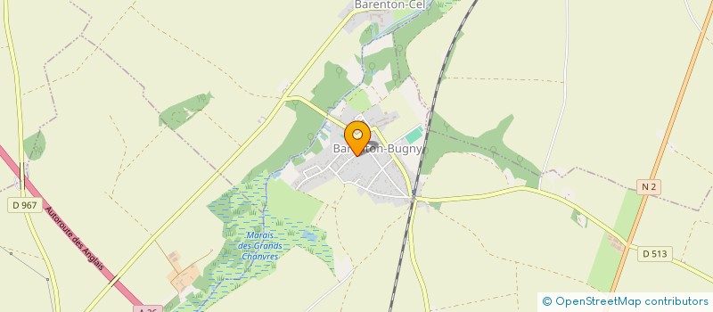 localisation de l'entreprise MONSIEUR BERNARD KIT  BARENTON-BUGNY