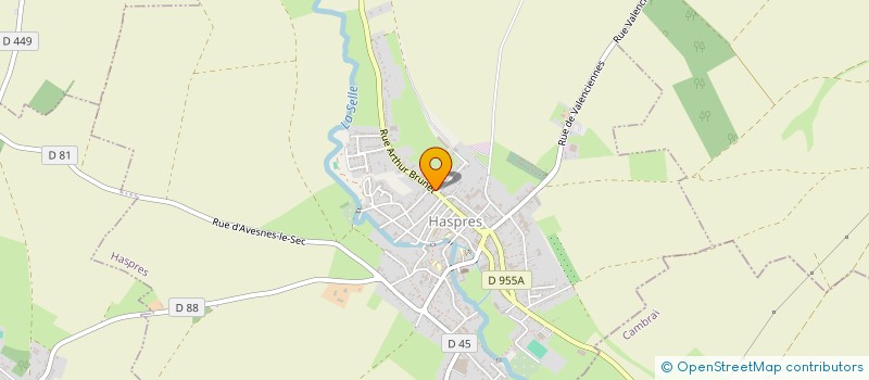 localisation de l'entreprise MONSIEUR BERNARD KLOPOCKI  HASPRES