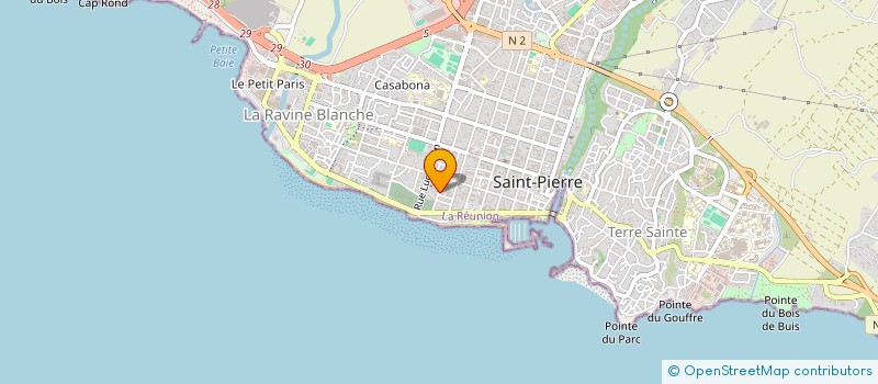 localisation de l'entreprise MONSIEUR BERNARD KONC  SAINT-PIERRE