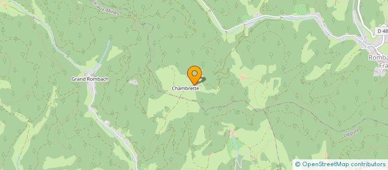 localisation de l'entreprise MONSIEUR BERNARD KRIEGER-JOLY  ROMBACH-LE-FRANC