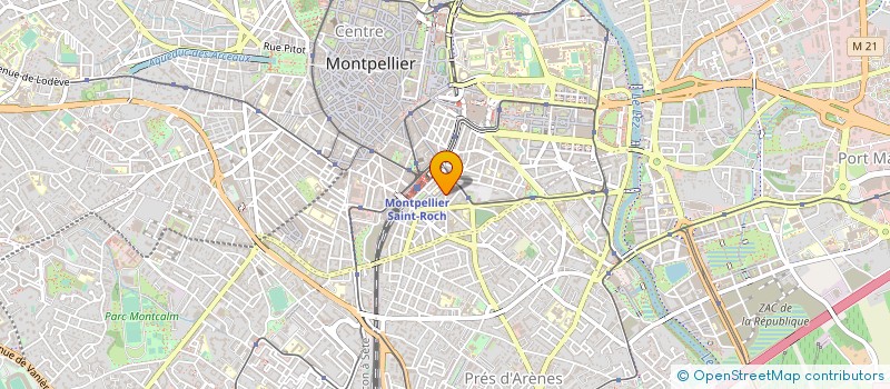 localisation de l'entreprise MONSIEUR BERNARD KUHN à MONTPELLIER