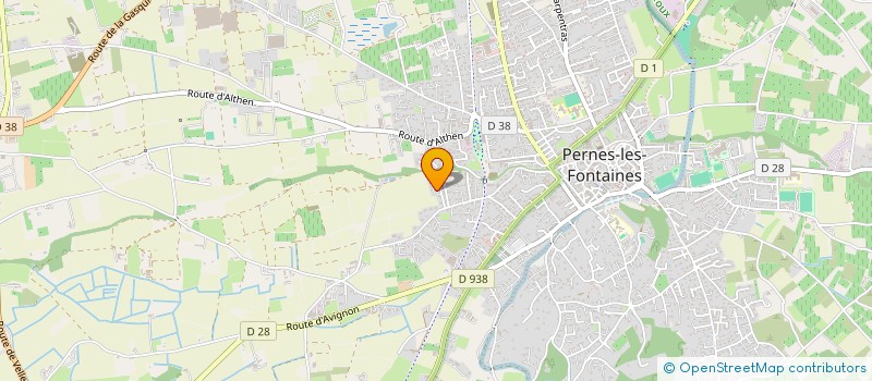 localisation de l'entreprise MONSIEUR BERNARD KULCZAK  PERNES-LES-FONTAINES