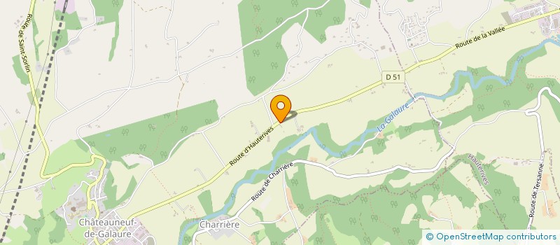 localisation de l'entreprise MONSIEUR BERNARD KUNZMANN à CHATEAUNEUF-DE-GALAURE